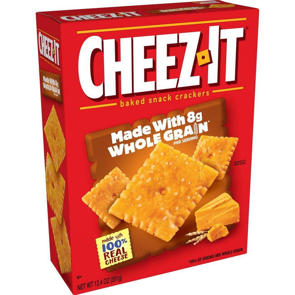 UPC 024100789436 product image for Cheez-It Whole Grain Baked Snack Crackers 12.4oz | upcitemdb.com