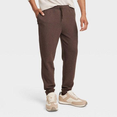 Men's Cotton Fleece Cargo Joggers - All in Motion™ - Miazone