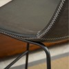 CAVINAS Dining Chairs Kitchen Chairs Set of 2 PU Leather BarStools Chairs for Dining Table with Metal Legs Suitable for Kitchen, Home Bar - 2 of 4