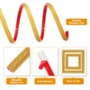 Unique Bargains Self-Adhesive PVC Mirror Wall Molding and Trim Tape - 3 of 4