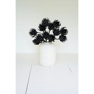 Botanica Stem Spray, 36"L Black Flexible EVA Floral Accent, Set of 6 By Kalalou - 1 of 3
