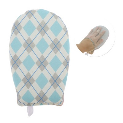 Unique Bargains Round Garment Steamer Ironing Gloves 1 Pc