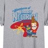 Women's - Jimmy Neutron - Adventures of Jimmy Neutron Oversized Graphic T-Shirt - 2 of 4