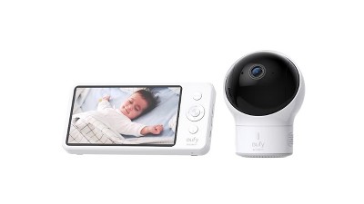 eufy Security Spaceview Baby Monitor Cam Bundle White E83121D1