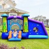 Infans Inflatable Bouncer Alien Bounce House Kids Jump Slide Ball Pit with 550W Blower - 4 of 4