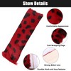 Unique Bargains Plush Car Seat Belt Protector Shoulder Strap Seatbelt Pads Covers 9.84"x5.12" 4 Pcs - 4 of 4