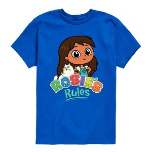 Boys' - Rosie's Rules - Rosie And Logo Short Sleeve Graphic T-Shirt - 1 of 4