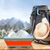 Collapsible Multiuse Wash Bin- Portable Wash Basin/Dish Tub/Ice Bucket with 10 L Capacity - 4 of 4