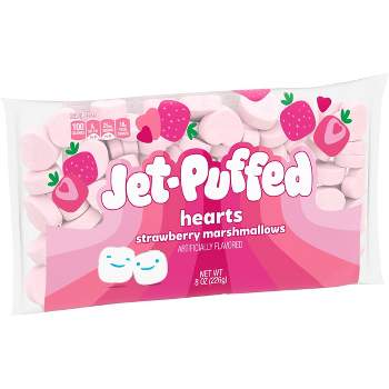 Kraft Jet-Puffed Strawberry Marshmallow Hearts - 8oz
