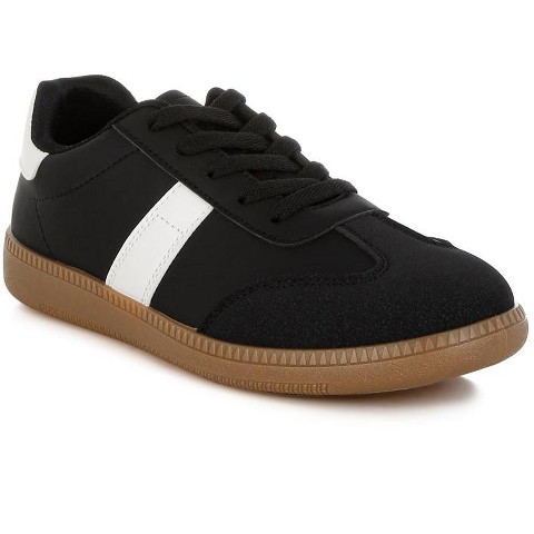 Женские кроссовки London Rag Womens Crossover Classic Lace-Up Flatform Sneaker 8