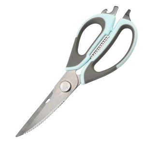 CAPPSLEE Multifunctional Stainless Steel Kitchen Scissors, Detachable Magnetic Shears for Home, Chicken Bone Cutting, Food Prep & Outdoor BBQ Use - 1 of 3