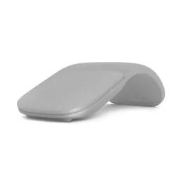 Microsoft Surface Arc Touch Mouse Platinum - Wireless - Bluetooth Connectivity - Ultra-slim & lightweight - Innovative full scroll plane