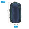Unique Bargains Waterproof Portable Compression Stuff Sacks 2 Pcs 20L - 2 of 4