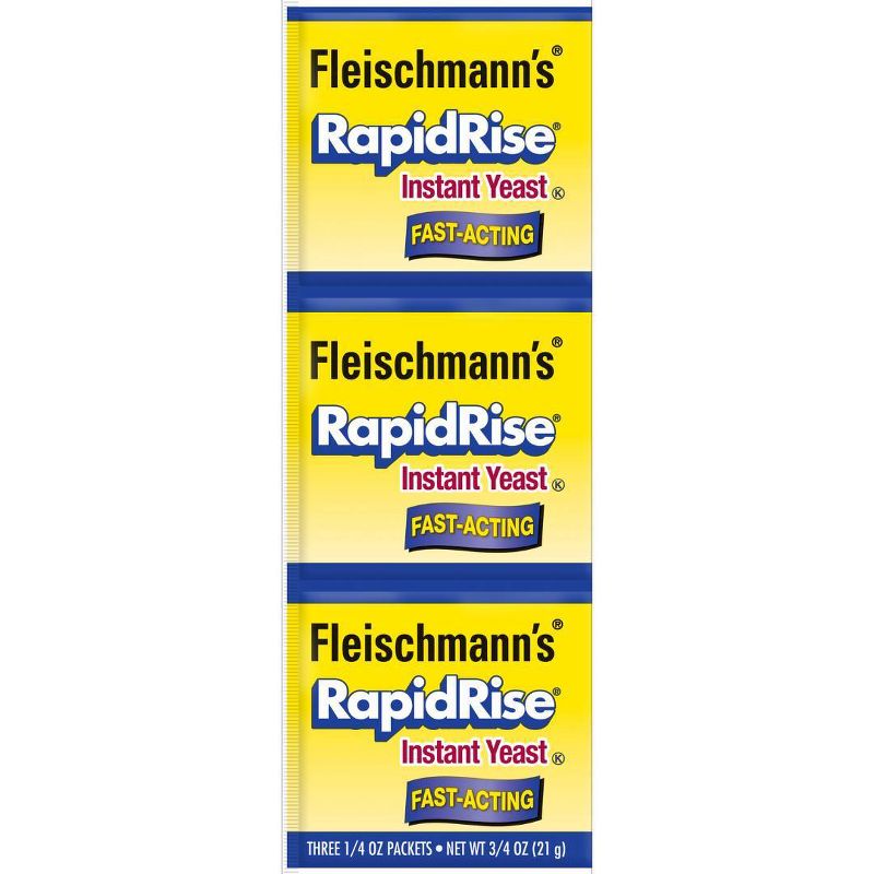 Fleischmann&#39;s RapidRise Yeast - 0.25oz/3ct, 1 of 9
