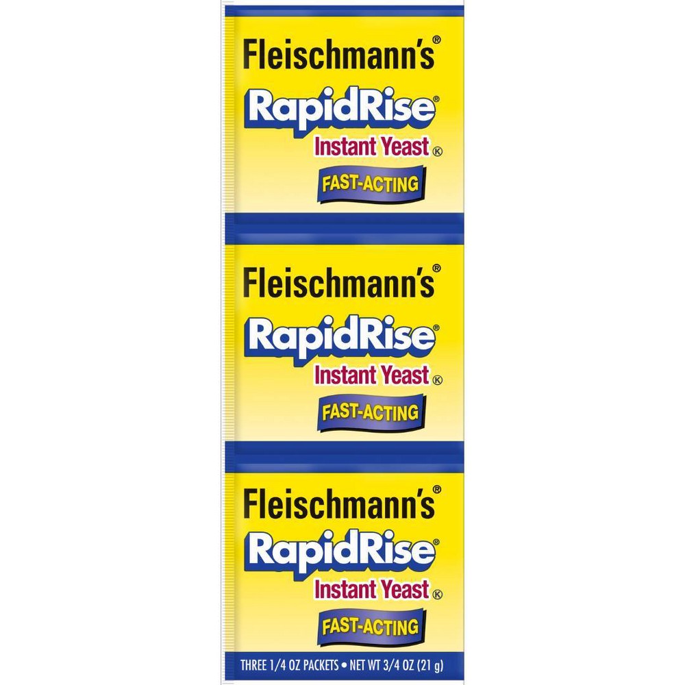 UPC 040100009299 product image for Fleischmann's RapidRise Yeast - 0.25oz/3ct | upcitemdb.com