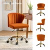 Ilia Comtemperary Swivel Office Chair with Channel Tufted Back | Karat Home - 2 of 4