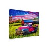 Canvas Wall Art - Celebrate Life Gallery 'American Country Truck' Wall Art for Living Room, Bedroom, or Office Décor by Trademark Fine Art - 19 x 14 - 2 of 4
