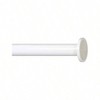 Tension Curtain Rod Spring Tension Rod for Shower 24 to 36 Inch White Easy Install No Drill Strong Hold - 4 of 4