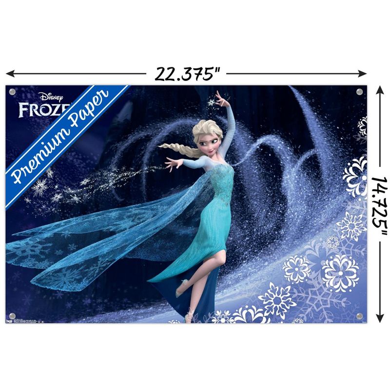 Trends International Disney Pixar Frozen - Elsa Unframed Wall Poster Prints, 3 of 7