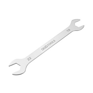 Unique Bargains 3cr13 Stainless Steel Chrome Plated Thin Metric Double Open-Ended Wrench - 1 of 4