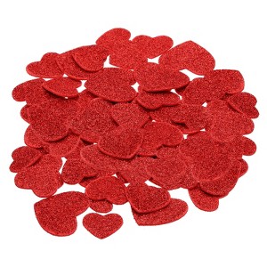 Unique Bargains Crafting DIY Colorful Self-Adhesive Decorative Stickers Red - 1 of 4
