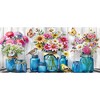 Briarwood Lane Spring Blue Jar Bouquets Mini Mat 22x10 Indoor Outdoor For Spring Doormat - 3 of 3