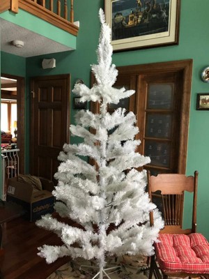 Northlight 1.5 Ft White Iridescent Spruce Artificial Christmas Tree - Unlit  : Target