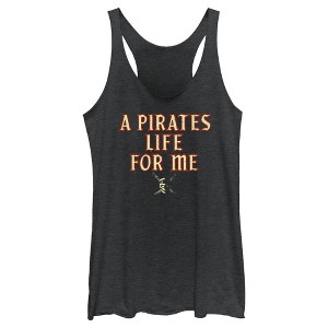 Women's Pirates of the Caribbean: Curse of the Black Pearl A Pirates Life for Me Racerback Tank Top - 1 of 4