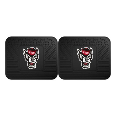 NCAA NC State Wolfpack University Vinyl Utility Mat Set - 2pc