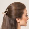 Unique Bargains Women's Metal Bowknot Hair Clips 1 Pc - 2 of 4