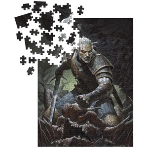 Dark Horse Comics The Witcher 3 Geralt Trophy 1000 Piece Jigsaw Puzzle - 1 of 1