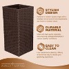 Aspect Living Sierra Square Wicker Planter 2-piece Set in Brown - 3 of 4