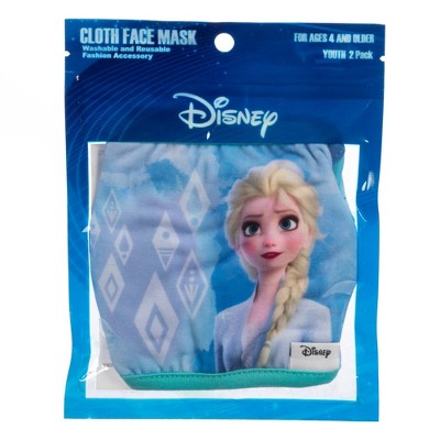 Disney Frozen Girls' Face Covering - 2pk