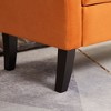 PAGED Tufted Storage Bench with Curved Arms, Milk Velvet Ottoman with Storage & Solid Wood Legs, Ottoman Foot Rest, 51.5" Bed Bench with Storage - 4 of 4