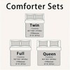 Boersma 3D Printed Bohemian Gothic Comforter Set - Bedding Comforters & Sets with Butterfly and Star Design, Soft Duvet Cover with 2 Pillowcases - 2 of 2