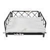 LAOTIES Wicker Pet Bed Rattan Dog Sofa Bed Outdoor Indoor Water Resistant - 4 of 4