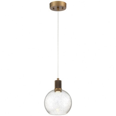 Access Lighting Port Nine 1 - Light Pendant in  Antique Brushed Brass