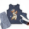 The Juniper Shop Watercolor Golf Bear Youth Tank Top - 3 of 4