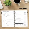 Willow Creek Press 8.5"x11" 2026 Basic Gray Weekly/Monthly Softcover Planner - 4 of 4