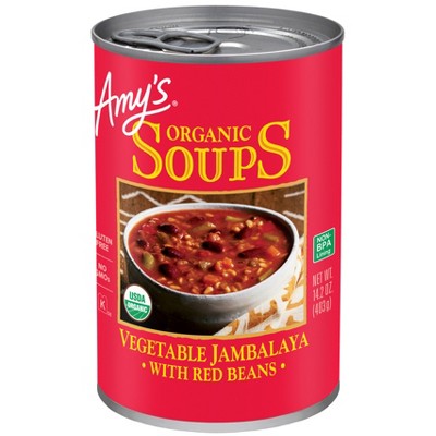 Amy's Gluten Free Organic Vegetable Jambalaya with Red Beans - 14.2oz