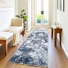 Washable Abstract Rug, Non-Slip, Soft, Modern Low Pile Carpet for Living Room, Bedroom, Dining Room, Playroom - 3 of 4