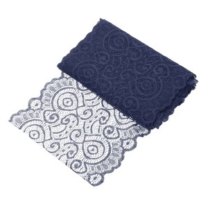 Unique Bargains Floral Pattern Gift Wrapping DIY Crafts Lace Ribbon - 1 of 4