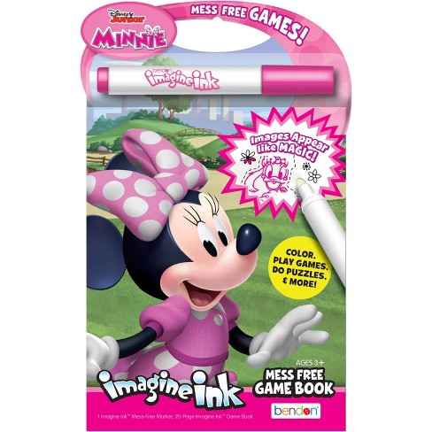 Minnie Mouse Imagine Ink Mess Free Game Book : Target