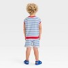 Toddler Boys' 2pc Disney Mickey Mouse Tank and Shorts Set - Red/Blue - 2 of 4