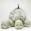 4E's Novelty Doll Heads Halloween Decorations, 12 Pcs Baby Doll Heads in Mesh Bag, 3.5" Baby Doll Heads for Halloween Perfect Decor - image 2 of 4