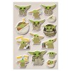 Star Wars Baby Yoda 28ct Puffy Stickers: Carlton Cards Christmas Theme, 2 Sheets, All Ages, Favorite Character - 3 of 3