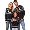 Clearlove Family Christmas Sweater – Crewneck Reindeer Knit Pullover for Men - 2 of 4