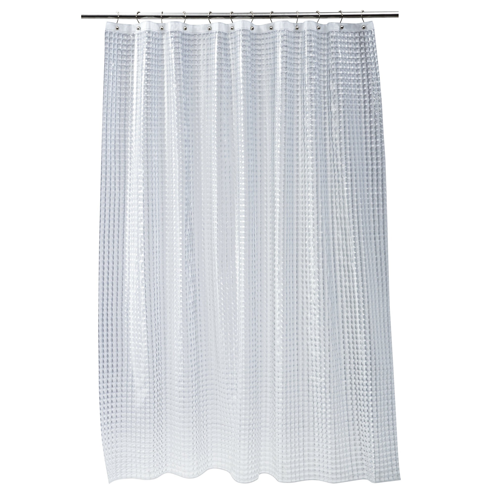 Cubic Shower Curtain Clear - Room Essentials