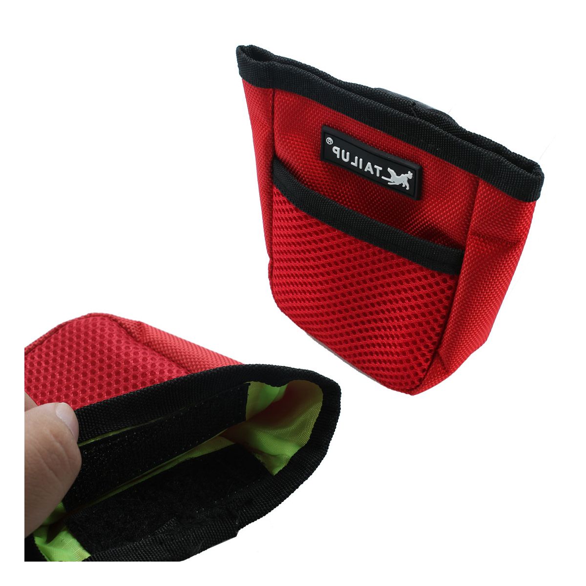Unique Bargains Oxford Durable Waterproof Lightweight Dog Treat Pouch 9 x 4 x 13 cm Red 1 Pc - thumbnail 5