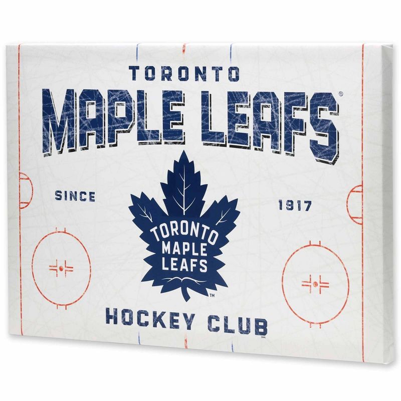 NHL Toronto Maple Leafs Rink Canvas, 2 of 5
